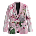 Personalised Australia Day Blazer Pink Parrot Bird Opal Art - Aussie Hoodie