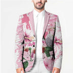 Personalised Australia Day Blazer Pink Parrot Bird Opal Art - Aussie Hoodie