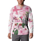 Personalised Australia Day Button Sweatshirt Pink Parrot Bird Opal Art - Aussie Hoodie