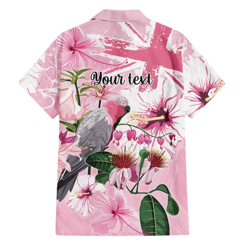 Personalised Australia Day Family Matching Tank Maxi Dress and Hawaiian Shirt Pink Parrot Bird Opal Art - Aussie Hoodie