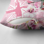 Personalised Australia Day Pillow Cover Pink Parrot Bird Opal Art - Aussie Hoodie