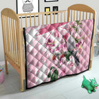 Personalised Australia Day Quilt Pink Parrot Bird Opal Art - Aussie Hoodie