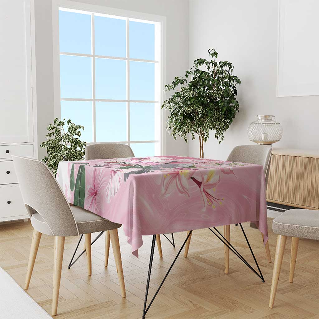 Personalised Australia Day Tablecloth Pink Parrot Bird Opal Art - Aussie Hoodie