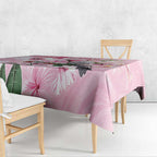 Personalised Australia Day Tablecloth Pink Parrot Bird Opal Art - Aussie Hoodie