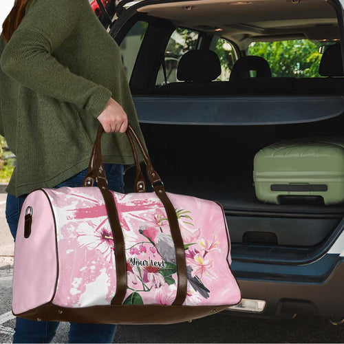 Personalised Australia Day Travel Bag Pink Parrot Bird Opal Art - Aussie Hoodie