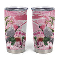Personalised Australia Day Tumbler Cup Pink Parrot Bird Opal Art - Aussie Hoodie
