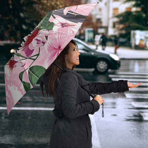 Personalised Australia Day Umbrella Pink Parrot Bird Opal Art - Aussie Hoodie