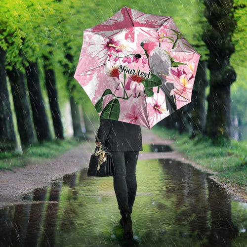 Personalised Australia Day Umbrella Pink Parrot Bird Opal Art - Aussie Hoodie