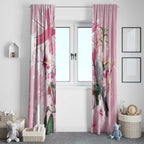 Personalised Australia Day Window Curtain Pink Parrot Bird Opal Art - Aussie Hoodie
