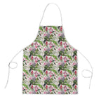 Aussie Pink Cockatoo Flowers Seamless Pattern Apron - Aussie Hoodie