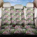 Aussie Pink Cockatoo Flowers Seamless Pattern Back Car Seat Cover - Aussie Hoodie