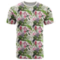 Aussie Pink Cockatoo Flowers Seamless Pattern T Shirt - Aussie Hoodie