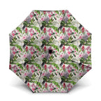 Aussie Pink Cockatoo Flowers Seamless Pattern Umbrella - Aussie Hoodie