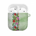 Aussie Budgies Blue And Green Tropical Birds AirPods Case - Aussie Hoodie