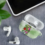 Aussie Budgies Blue And Green Tropical Birds AirPods Case - Aussie Hoodie