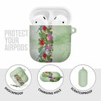 Aussie Budgies Blue And Green Tropical Birds AirPods Case - Aussie Hoodie