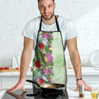 Aussie Budgies Blue And Green Tropical Birds Apron - Aussie Hoodie