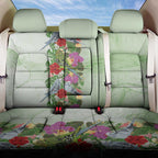 Aussie Budgies Blue And Green Tropical Birds Back Car Seat Cover - Aussie Hoodie