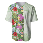 Aussie Budgies Blue And Green Tropical Birds Baseball Jersey - Aussie Hoodie