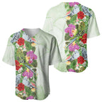 Aussie Budgies Blue And Green Tropical Birds Baseball Jersey - Aussie Hoodie