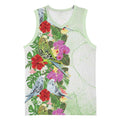 Aussie Budgies Blue And Green Tropical Birds Basketball Jersey - Aussie Hoodie