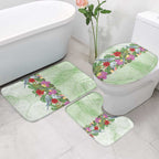 Aussie Budgies Blue And Green Tropical Birds Bathroom Set - Aussie Hoodie