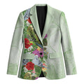 Aussie Budgies Blue And Green Tropical Birds Blazer - Aussie Hoodie