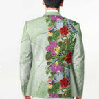 Aussie Budgies Blue And Green Tropical Birds Blazer - Aussie Hoodie
