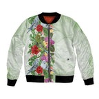 Aussie Budgies Blue And Green Tropical Birds Bomber Jacket - Aussie Hoodie