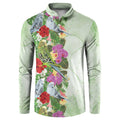Aussie Budgies Blue And Green Tropical Birds Button Sweatshirt - Aussie Hoodie