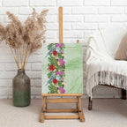 Aussie Budgies Blue And Green Tropical Birds Canvas Wall Art - Aussie Hoodie