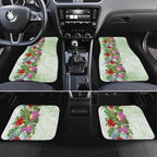 Aussie Budgies Blue And Green Tropical Birds Car Mats - Aussie Hoodie