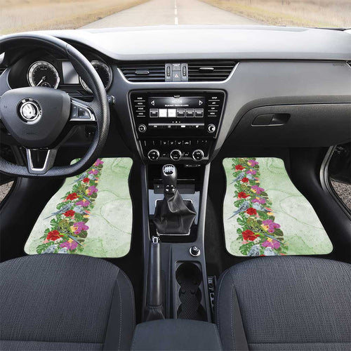 Aussie Budgies Blue And Green Tropical Birds Car Mats - Aussie Hoodie
