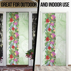 Aussie Budgies Blue And Green Tropical Birds Door Cover - Aussie Hoodie