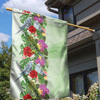 Aussie Budgies Blue And Green Tropical Birds Garden Flag - Aussie Hoodie
