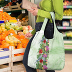 Aussie Budgies Blue And Green Tropical Birds Grocery Bag - Aussie Hoodie