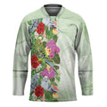 Aussie Budgies Blue And Green Tropical Birds Hockey Jersey - Aussie Hoodie