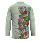 Aussie Budgies Blue And Green Tropical Birds Hockey Jersey - Aussie Hoodie