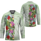 Aussie Budgies Blue And Green Tropical Birds Hockey Jersey - Aussie Hoodie