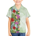 Aussie Budgies Blue And Green Tropical Birds Kid Hawaiian Shirt - Aussie Hoodie