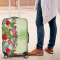 Aussie Budgies Blue And Green Tropical Birds Luggage Cover - Aussie Hoodie