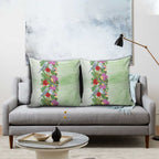 Aussie Budgies Blue And Green Tropical Birds Pillow Cover - Aussie Hoodie