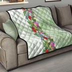 Aussie Budgies Blue And Green Tropical Birds Quilt - Aussie Hoodie