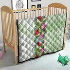 Aussie Budgies Blue And Green Tropical Birds Quilt - Aussie Hoodie