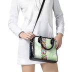 Aussie Budgies Blue And Green Tropical Birds Shoulder Handbag - Aussie Hoodie