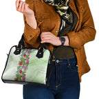 Aussie Budgies Blue And Green Tropical Birds Shoulder Handbag - Aussie Hoodie