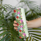 Aussie Budgies Blue And Green Tropical Birds Skinny Tumbler - Aussie Hoodie