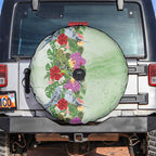 Aussie Budgies Blue And Green Tropical Birds Spare Tire Cover - Aussie Hoodie
