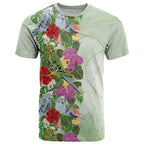 Aussie Budgies Blue And Green Tropical Birds T Shirt - Aussie Hoodie