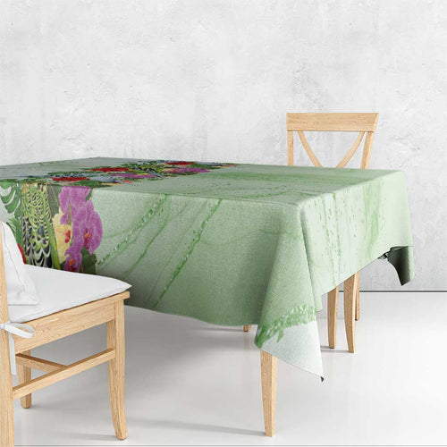 Aussie Budgies Blue And Green Tropical Birds Tablecloth - Aussie Hoodie
